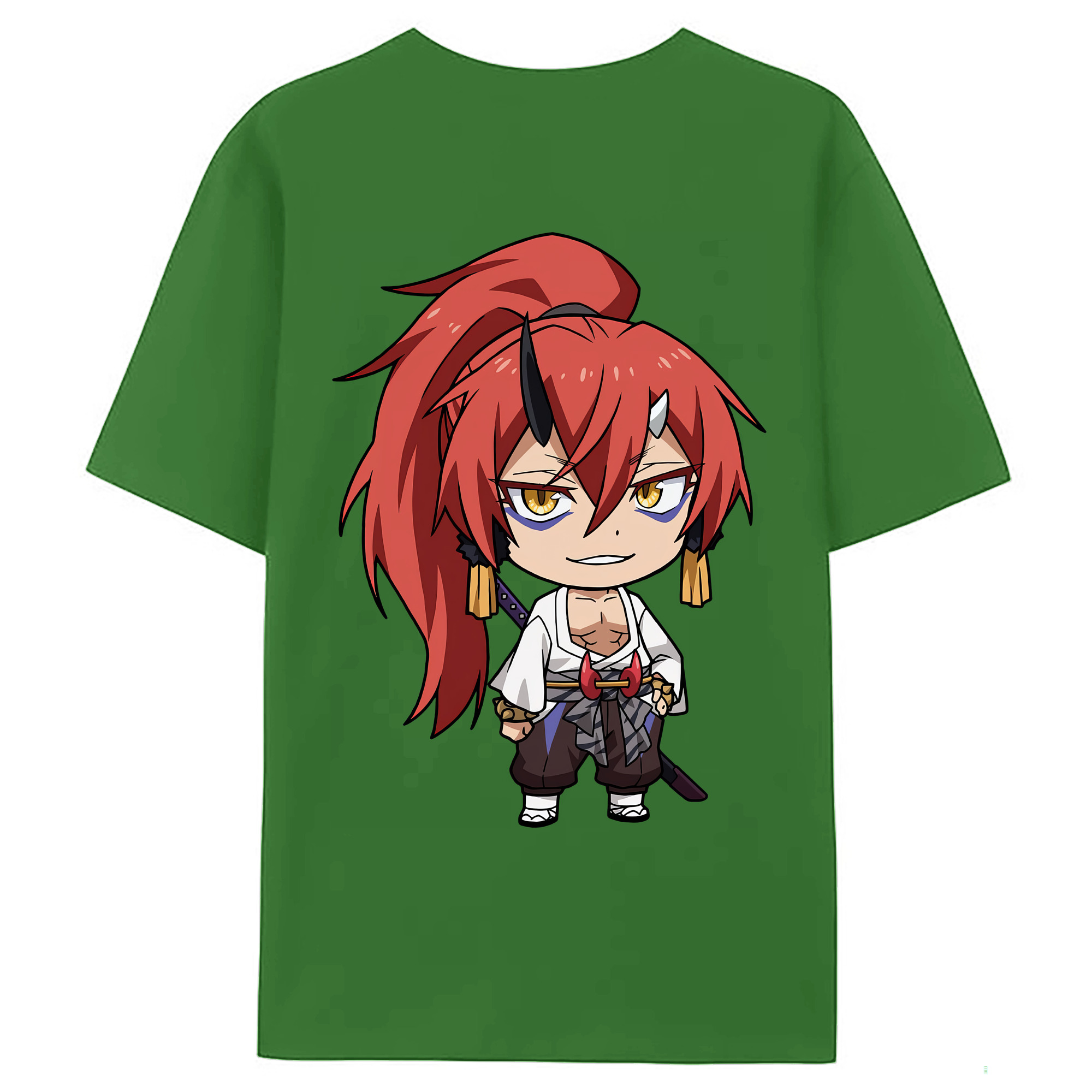 （画像用） 転スラ Regarding Reincarnated to Slime レディース半袖Tシャツ(バックプリント)